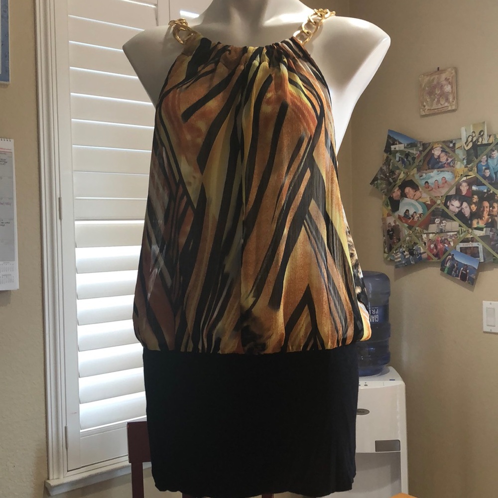 Jungle fever blouse, great for a fun night out